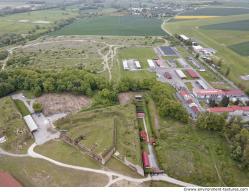 Photo Textures of Viev from Above City